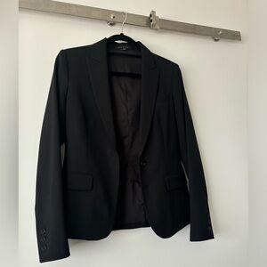 Theory fitted Black Blazer -sz 10 - EUC